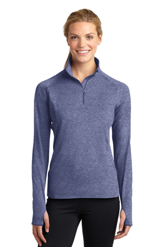 Sport-Tek Damen Sport-Wick Stretch 1/4 - Zip-Pullover LST850