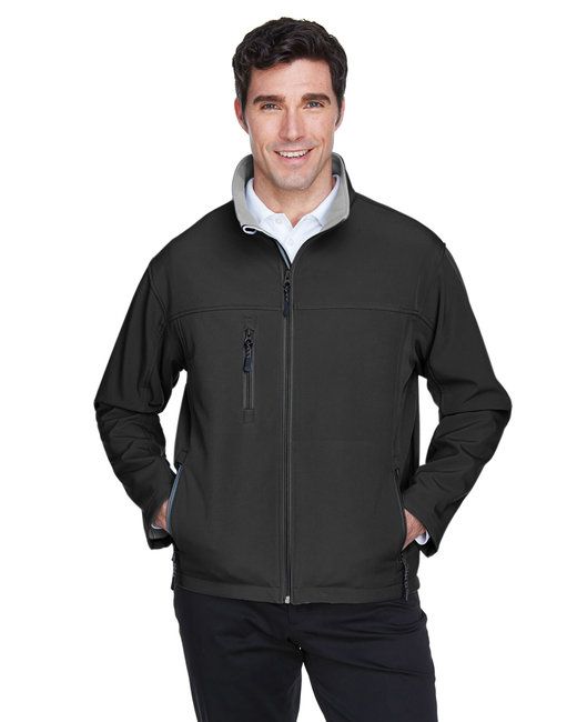 Soft Shell Jacke für Herren - CHARCOAL - S