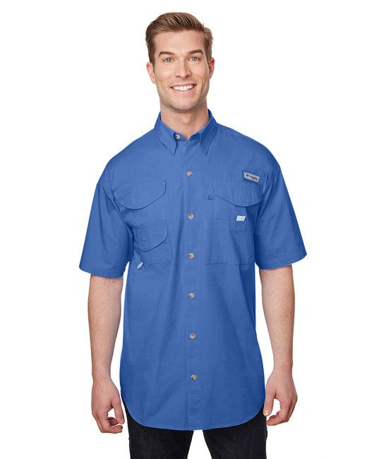 Männer BoneheadTM Kurzärmelhemd - WEISS - 3XL