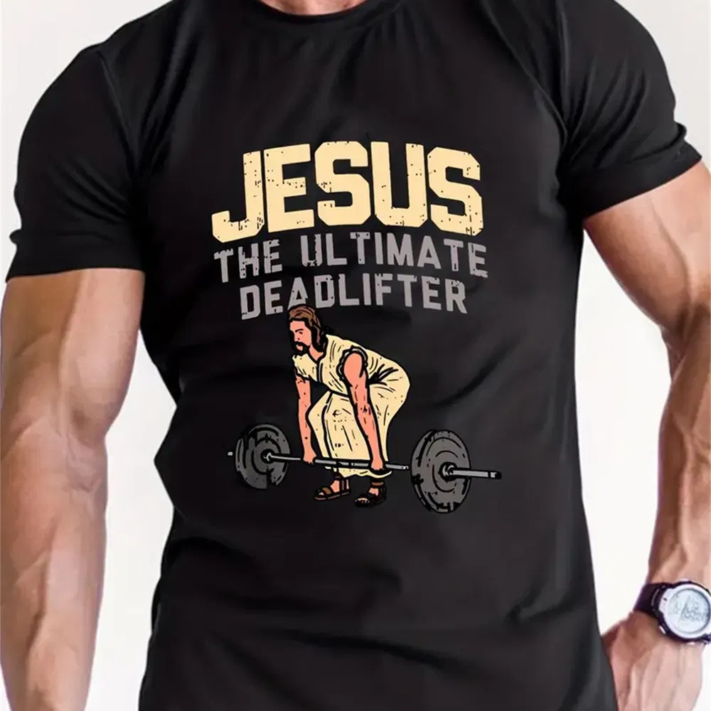 Männer gedruckte T-Shirt, Sommer Casual Short Sleeved T-Shirt