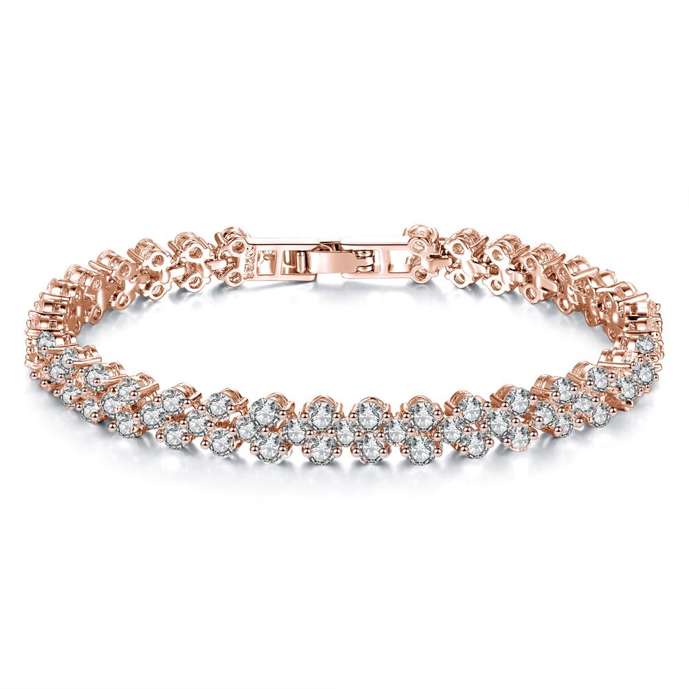 Römisches österreichisches Kristallarmband im koreanischen Stil