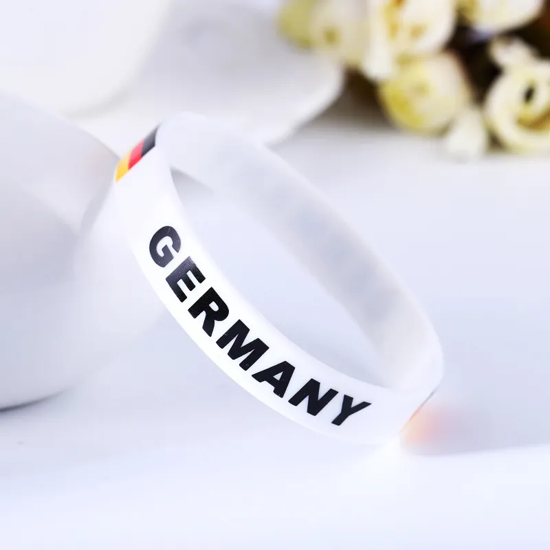 Katar Fußball-Weltmeisterschaft Silicone Armband Sport Armband