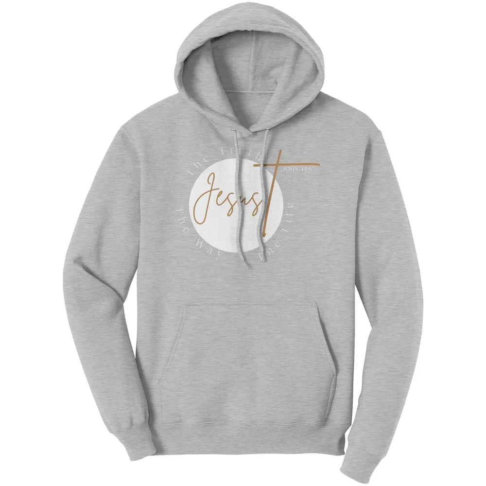 Grafischer Hoodie, Jesus The Truth The Way The Life, Unisex Sweatshirt