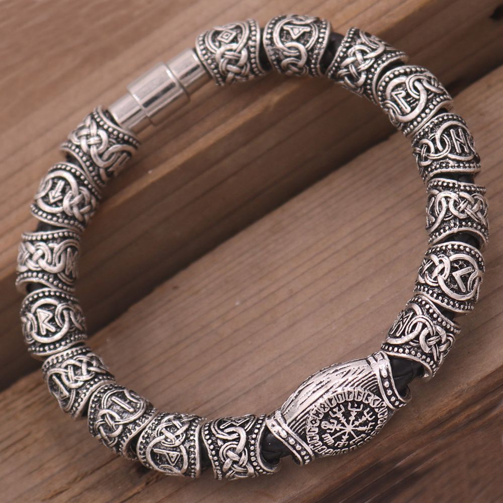 Viking Odin Kompass Perlen Accessoire Armband