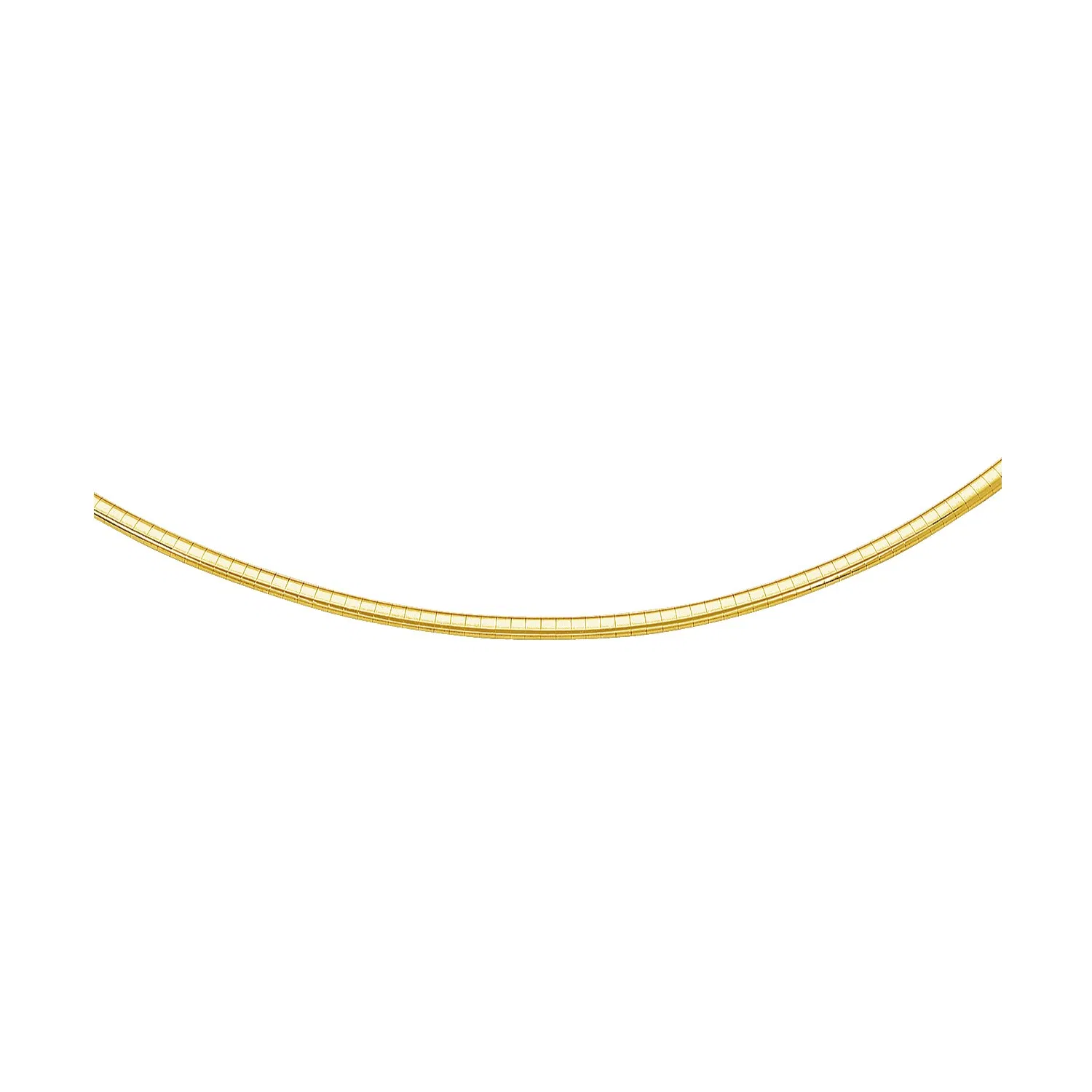 3.0 mm 14K Gelbgold Classic Omega Armband