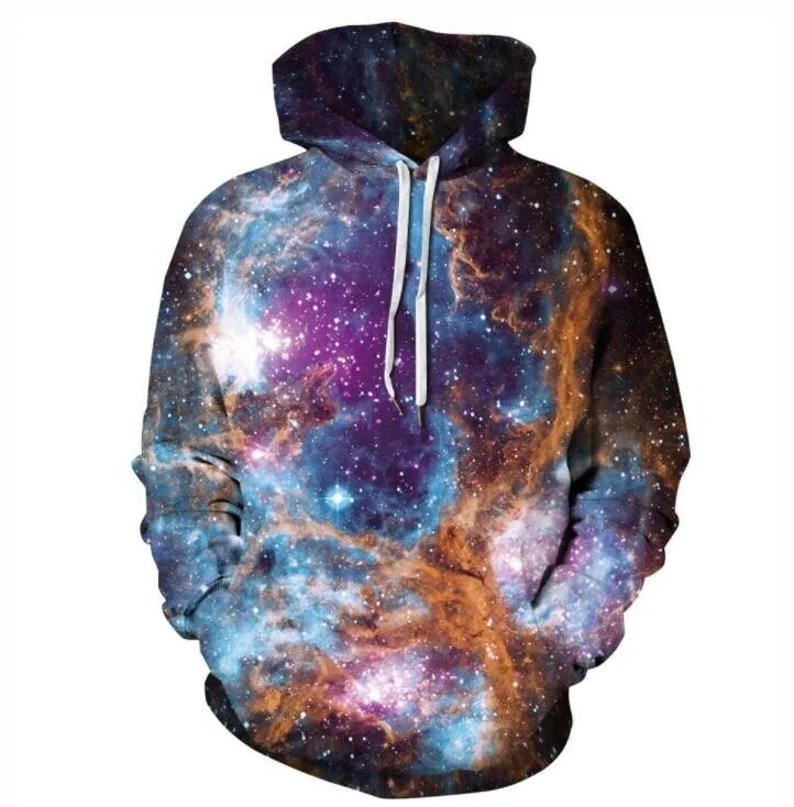 Männer gedruckt 3D Hoodies Hooded Pullover