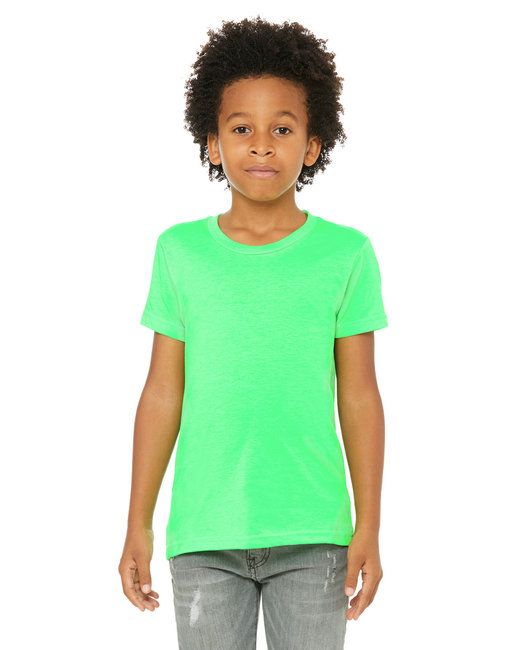 Bella + Canvas 3001YCV Jugend CVC Jersey T-Shirt