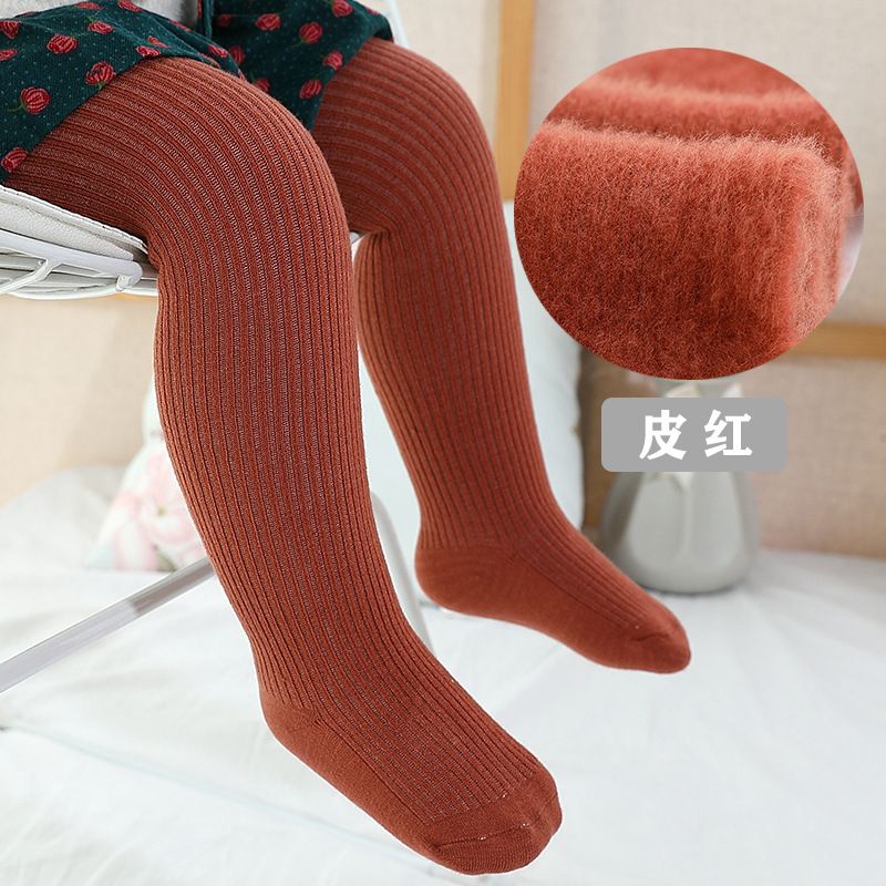 New Thicken Girls Strumpfhosen für Winter Herbst 1 Stück warme Baby Mädchen Kleidung Kinder Strümpfe 0 - 6 Jahre alte solide Kinder Unterhose