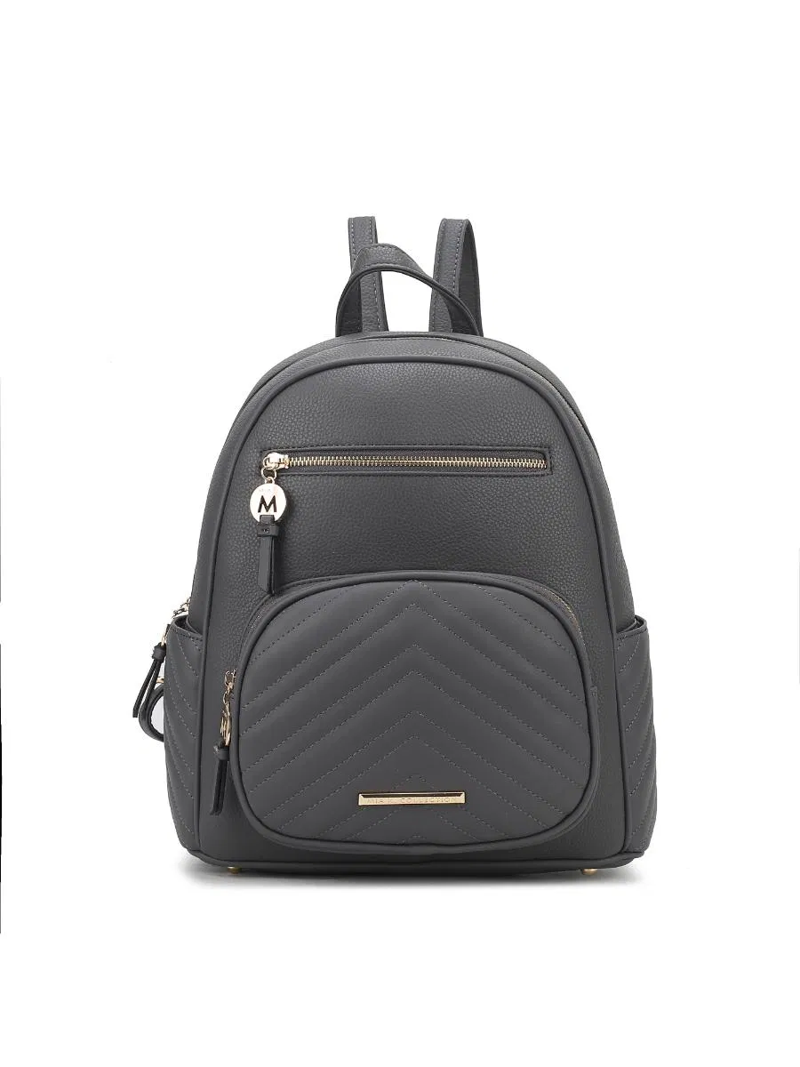 MKF Kollektion Romana Vegan Leather Damen Rucksack von Mia k