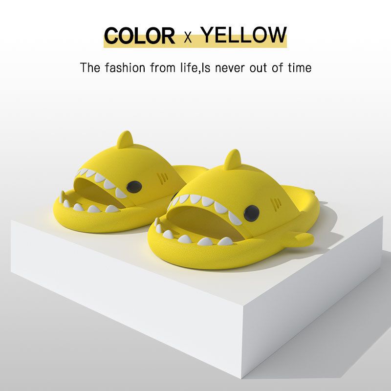 Sommer Hausschuhe weiblich schöne Haie-Form - Rutschen Outdoor-Damen - Schuhe Kinder Kinder Flip-Flops Männer Paare Cartoon EVA Großhandel