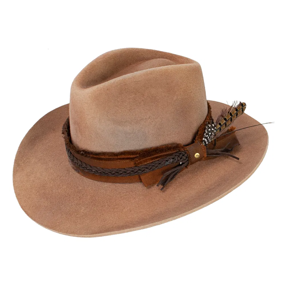 Unstoppable Wool Felt Western Drifter Cowboy Hut