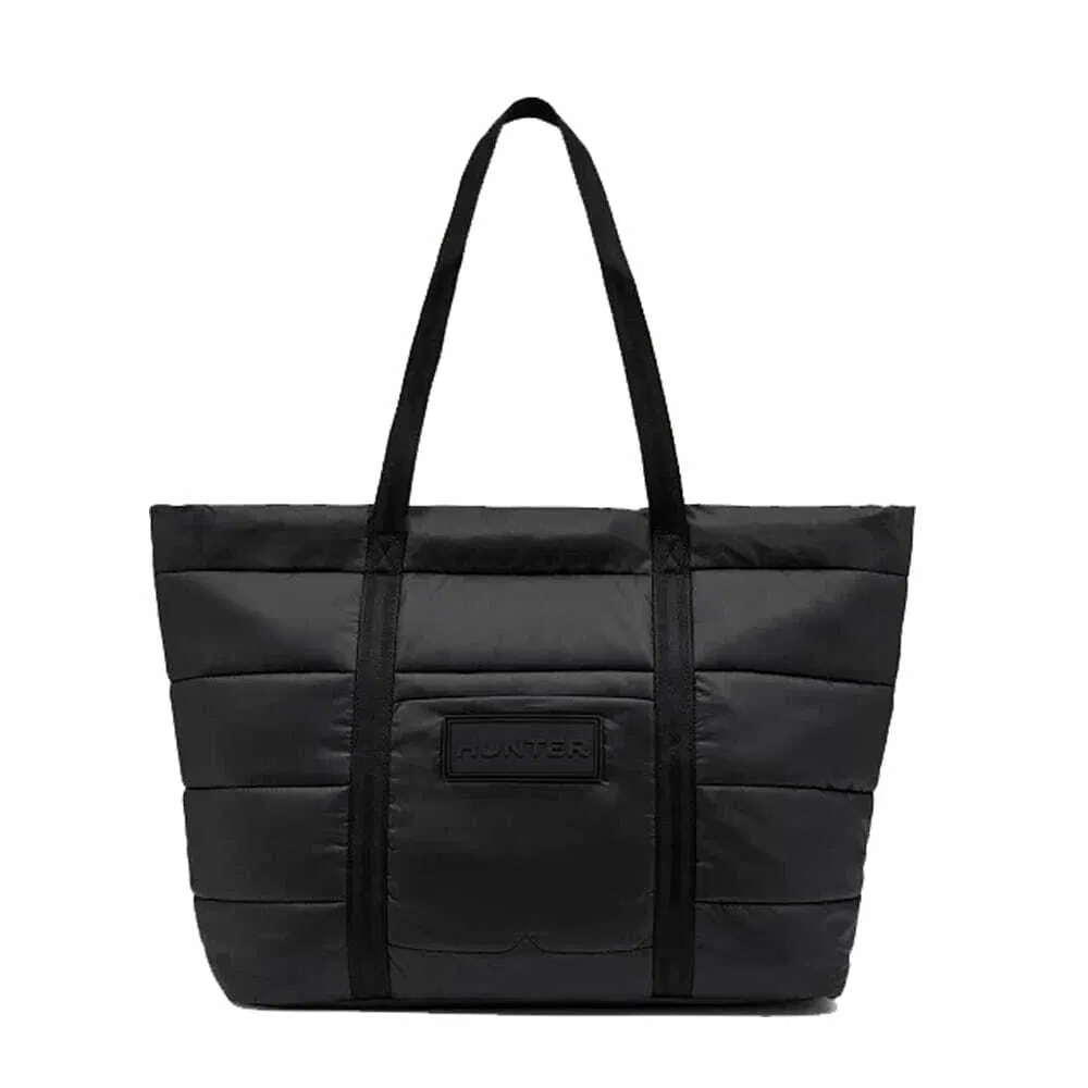 Hunter Original Large Puffer Tote Bag - Schwarz