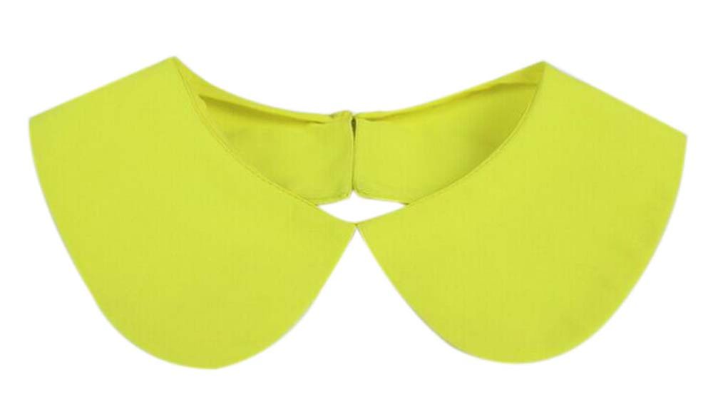 Classic Fake Collar / Damen Kleidung Dekoration; Gelb (Mittel)