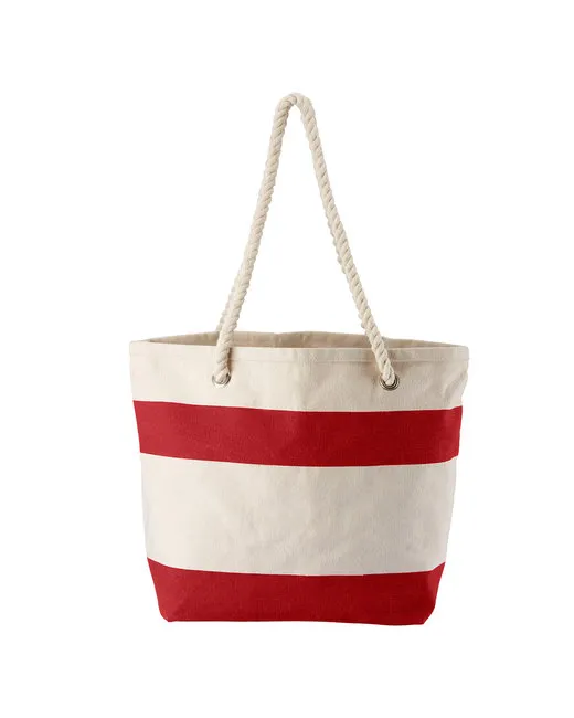 Prime Line BG420 Cotton Resort Tote mit Seilgriff