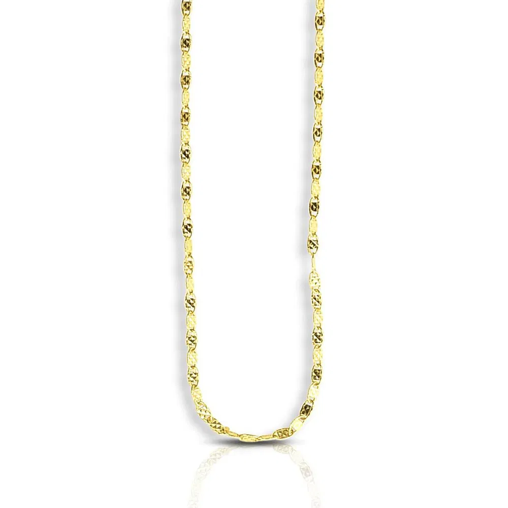 14 Karat Gelbgold Sparkle Valentino Kette (1,70 mm)
