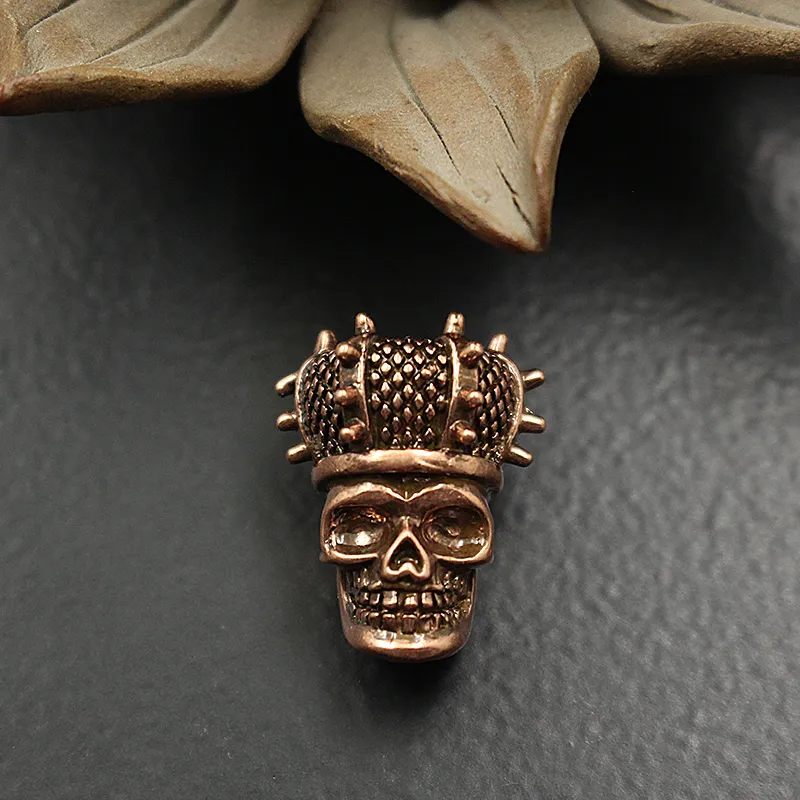 Skull Clown Pure Kupfer Messer Anhänger Handmade DIY Zubehör