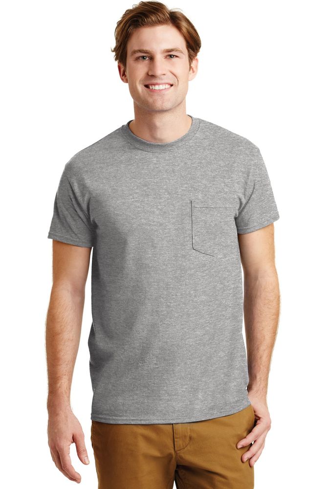 Gildan DryBlend 50 Cotton / 50 Poly Pocket T-Shirt 8300