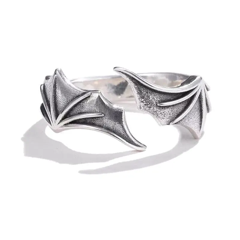 Angel Demon Wings Ringe für Männer und Frauen Paare