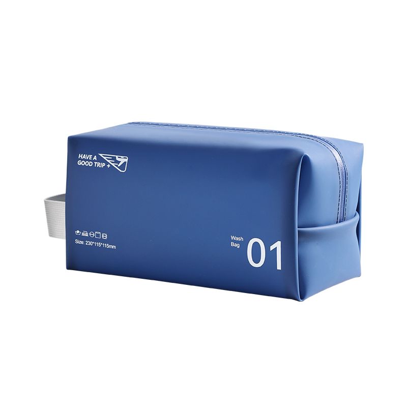 Coral Key wasserdichte hängende Toilettentasche - Clear Travel Cosmetic Organizer für Männer & Frauen - Perfekt für Make-up, Toilettenartikel und Urlaub Essentials