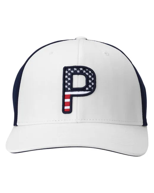 P Pars & Stripes Snapback Cap - PUMA BLACK - OS