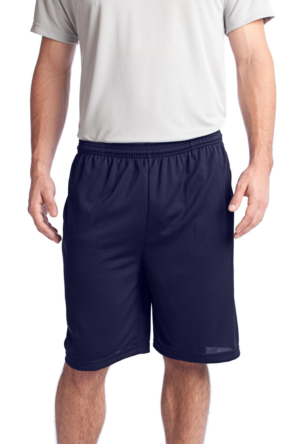 Sport-Tek PosiCharge Tough Mesh Pocket Short ST312
