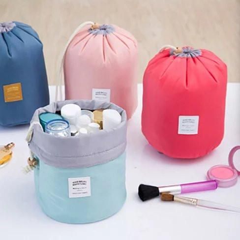 Carry-All Travel Cosmetic & Jewelry Tasche in 4 Farbwahl