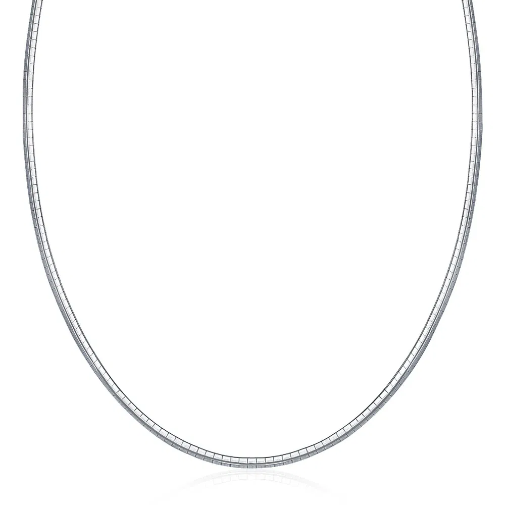 Sterling Silber Classic Omega Kettenkette (3.0mm)