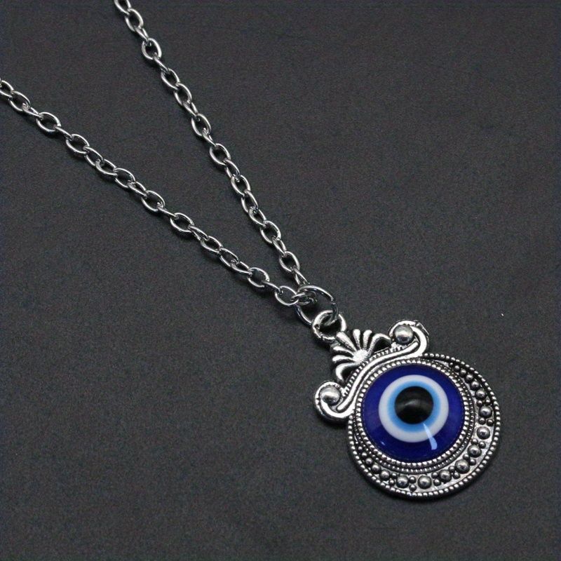 Evil 's Eye Blue Eye Kette Weibliche Kragenkette Schmuckskette Sweater Kette