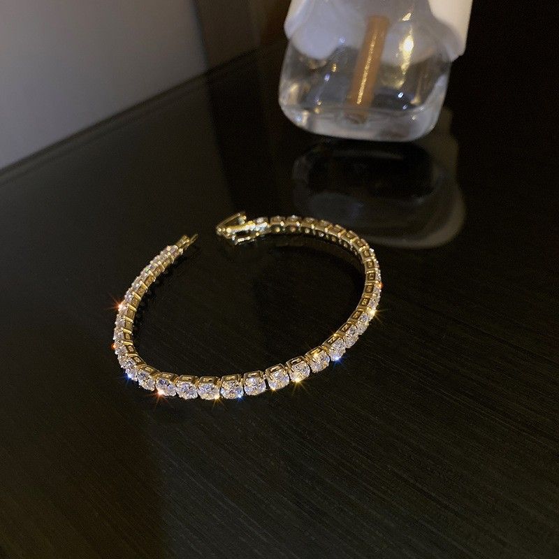 Diamant Armband kalter Wind Net Rot Temperament Studenten Freundinnen Paare Armband Armband spezielles Interesse Design Armband für Frauen