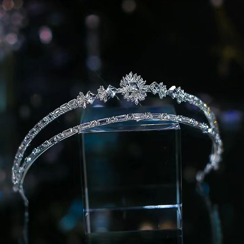 Haare Hoop Hochzeit Kopfbedeckung Crystal Crown Mode
