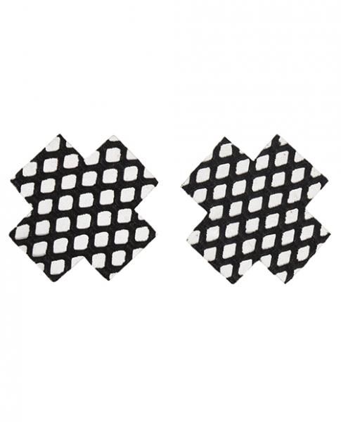 Fischnetz Cross Pasties Single Use Black O / S