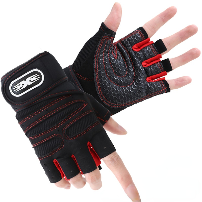 Fitness Handschuhe Fitness Gewichtheben Handschuhe Bodybuilding Training Sport Übung Radfahren Sport Workout Handschuhe für Männer Frauen M / L / XL