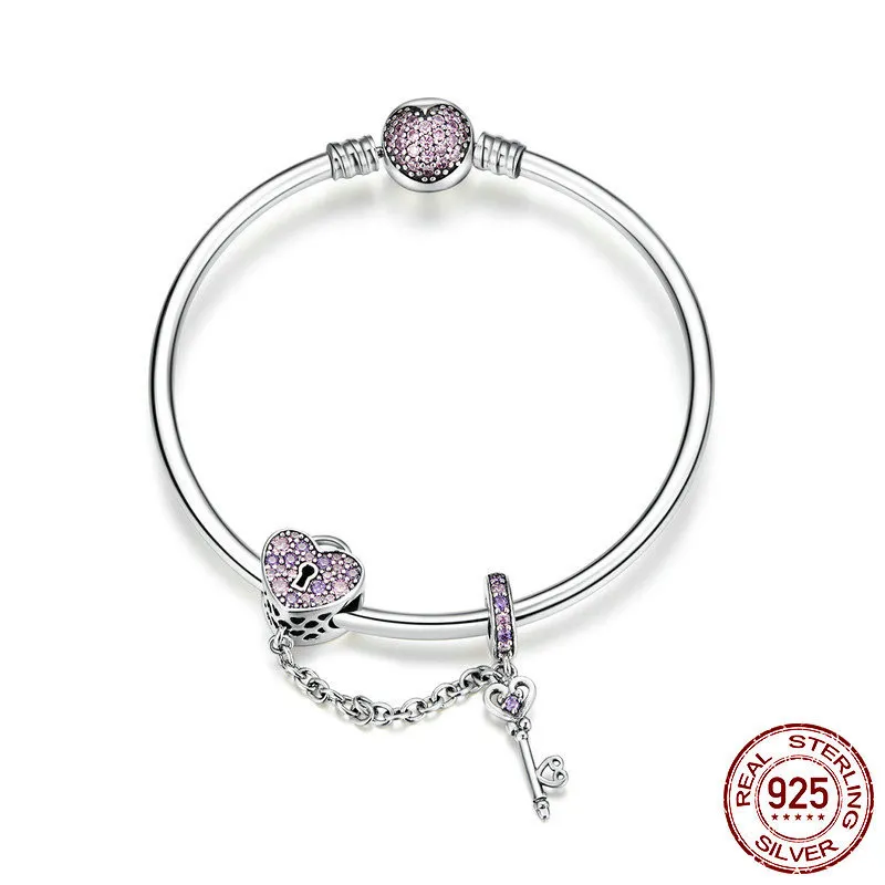 Frauen Mode Sterling Silber Perlen Armband