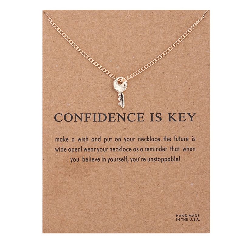 Mode Schmuck Kette Schlüssel Halskette für Frauen Stil 101