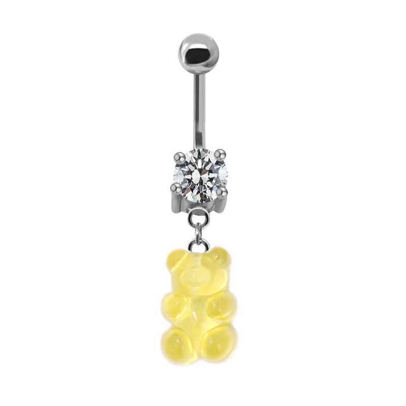 Bär Bauch Tier Navel Ring menschlicher Körper Piercing Zubehör