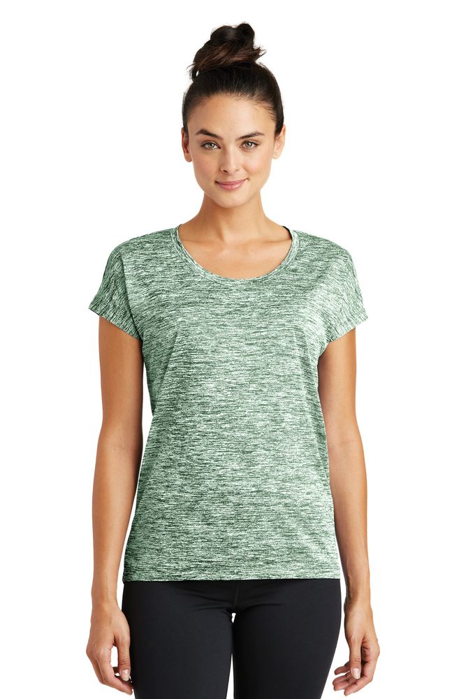 Sport-Tek Damen PosiCharge Electric Heather Sporty Tee LST390
