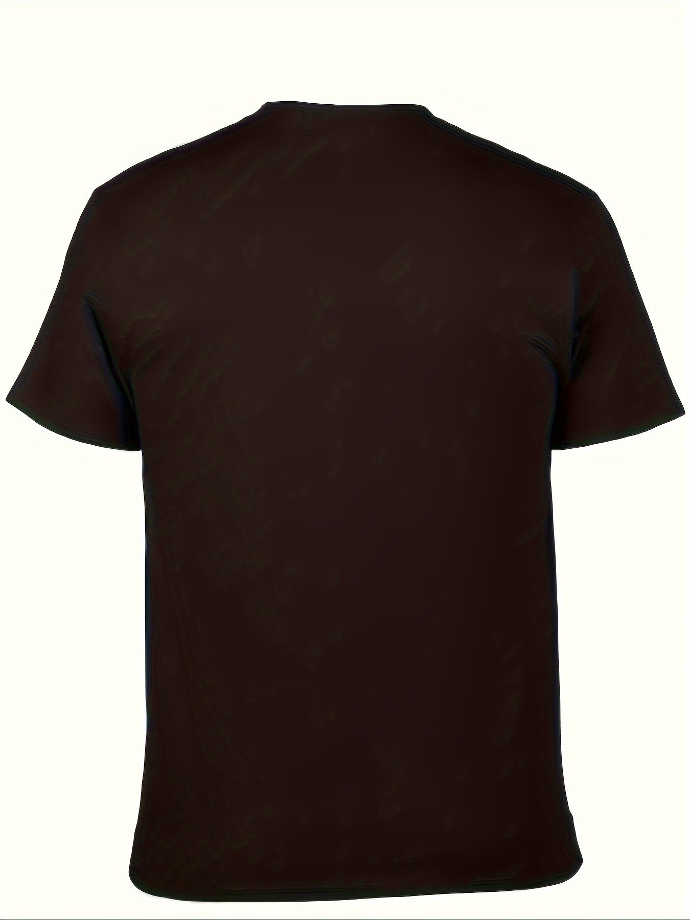 Männer Novel Skull Printed T-Shirt - Casual Round Neck, Soft Polyester Blend, Maschinenwaschbar - Perfekt für Sommer-Outdoor - Aktivitäten