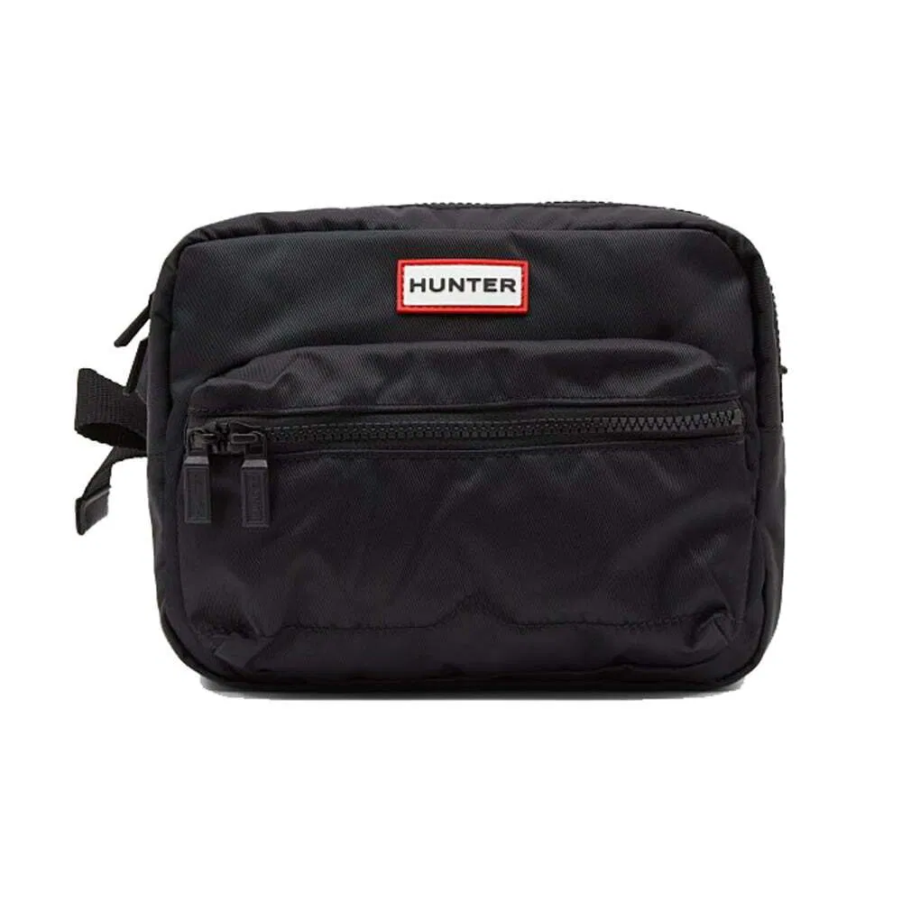 Hunter Original Nylon Crossbody Bag / Fanny Pack - Schwarz