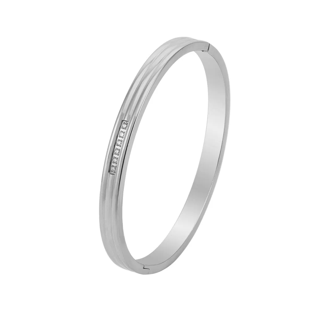 Frauen Mode Persönlichkeit Welle Zirkonia Armband