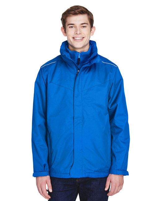CORE365 88205 Männer Region 3 - in - 1 Jackete mit Fleece Liner
