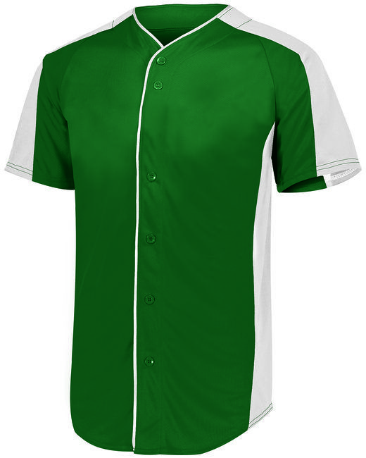 Augusta Sportbekleidung 1656 Youth Full-Button Baseball Jersey