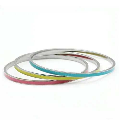 TK241 - Hoch poliertes (ohne Beschichtung) Edelstahl Armband ohne Stein