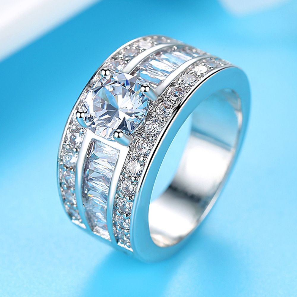 Mode-Schmuck prächtiger kreativer Trend Zircon Claw Herz-Pfeil Weibliche verstellbare Größe Ring Vintage Party Ringe Für Mädchen Mode-Schmuck prächtiger kreativer Trend Zircon Claw Herz-Pfeil Female