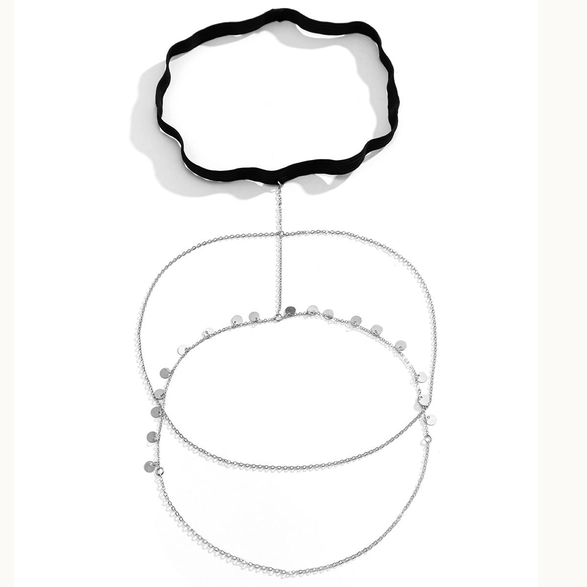 Schmuck Elastische Kette Geometrische Körper Kette Simple