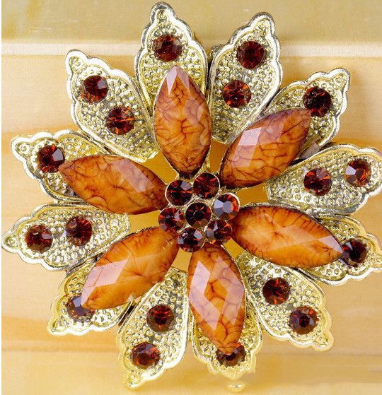 High-End - Diamant Brooch Vintage Corsage Mode