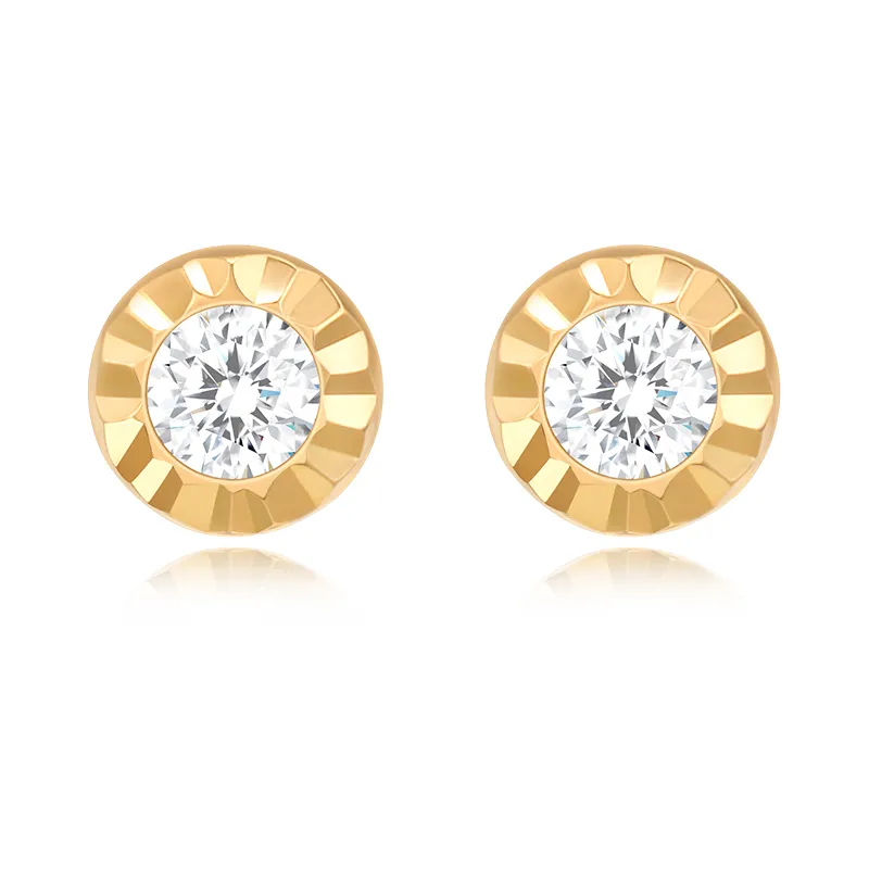 Love Stud Ohrringe 925 Sterling Silber Damen Klein und Zart