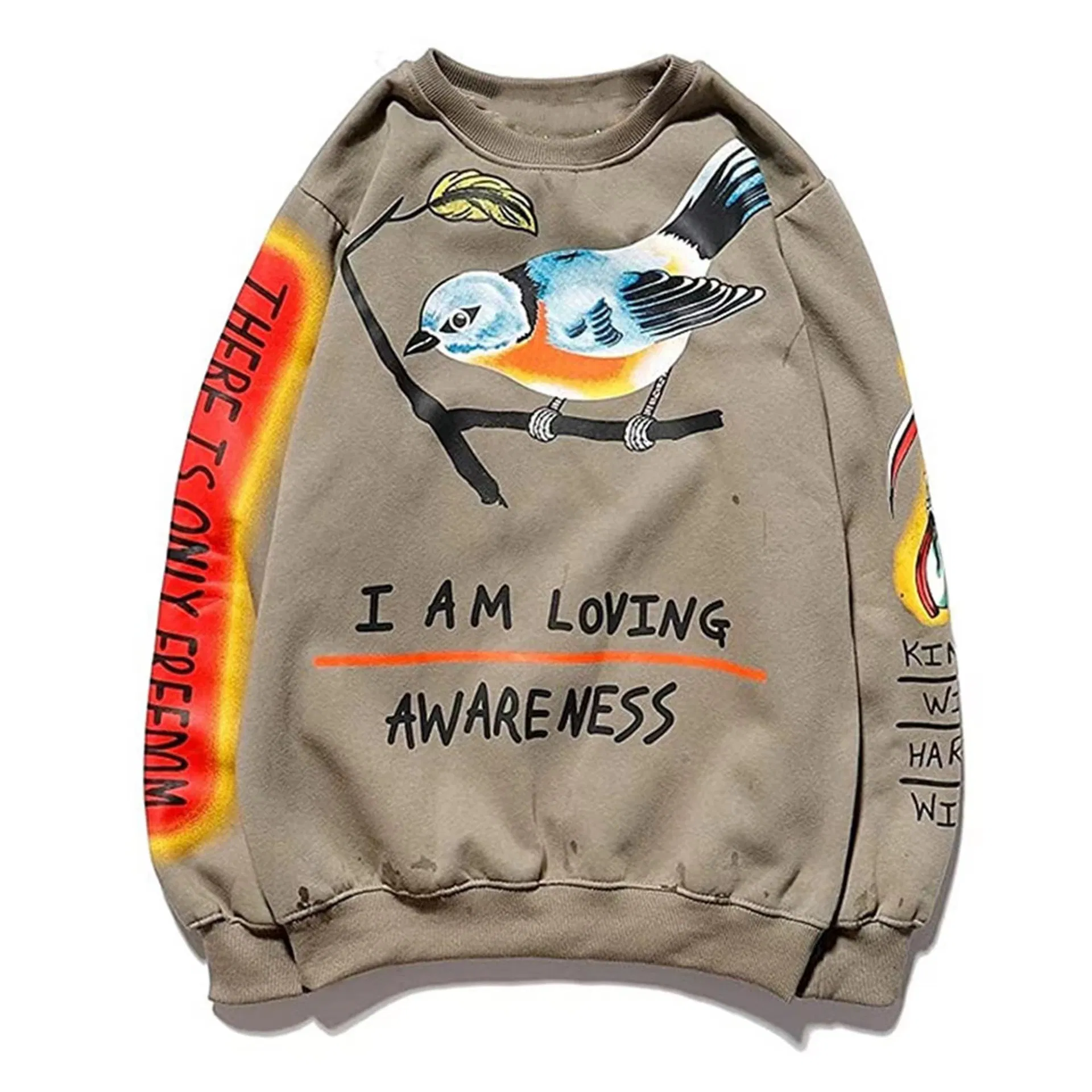 Lucky Me I See Ghosts 3D Digital Print Hooded Sweatshirt