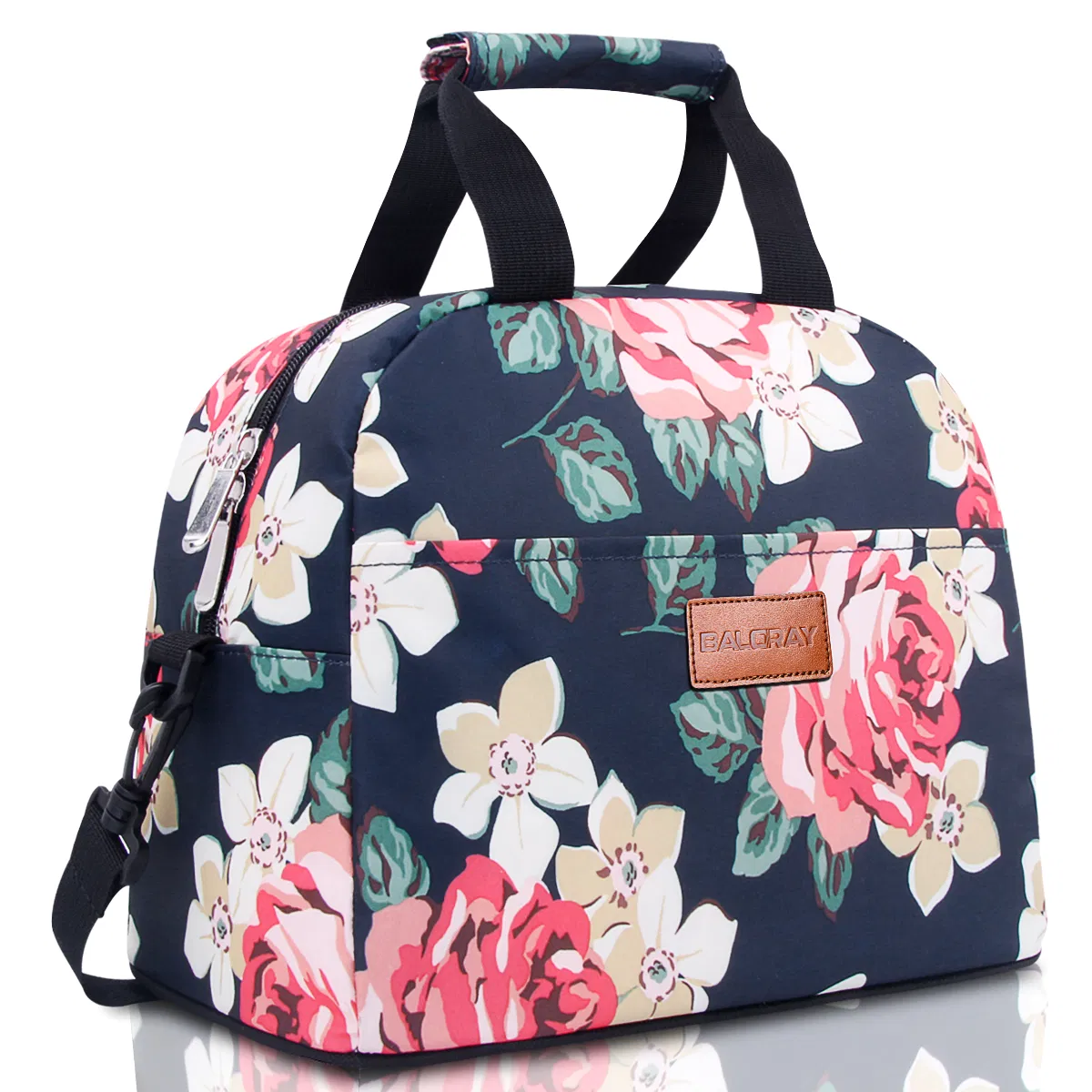 Leckdichte Isolierte Mittagessen-Tote - Tasche mit verstellbarem und entfernbarem Schulterriemen; Langlebiger wiederverwendbarer Mittagessen-Box - Container für Frauen / Männer / Picknick / Arbeit