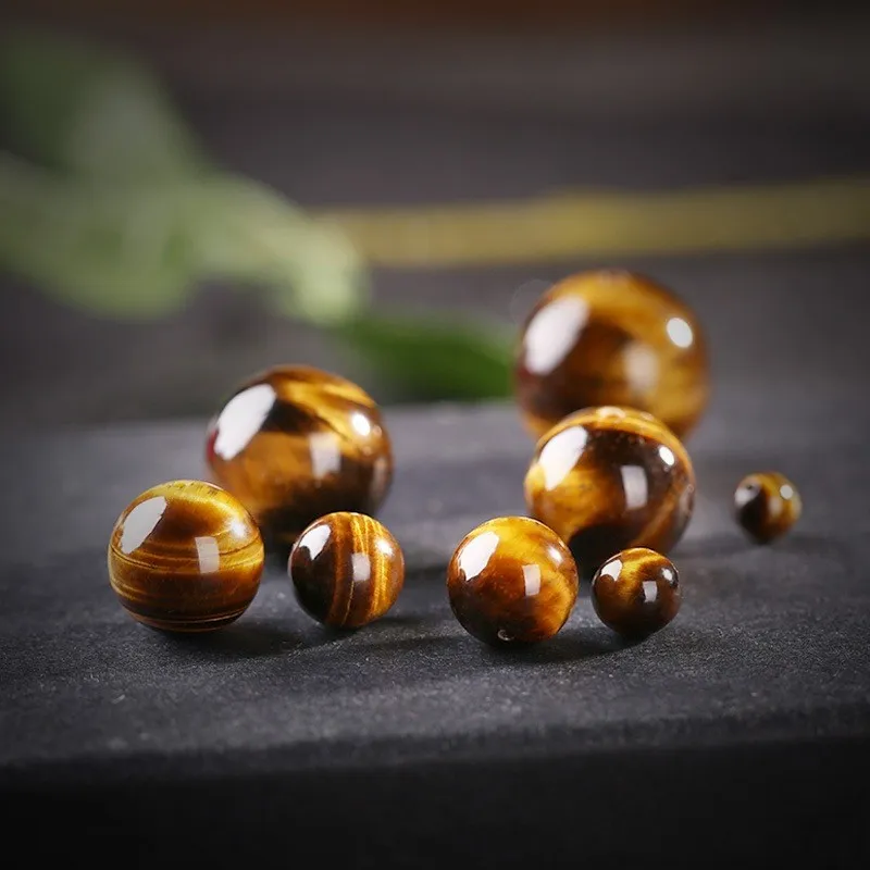 Tiger Eye Single Loose Bead DIY Accessoires Ohrringe Armband