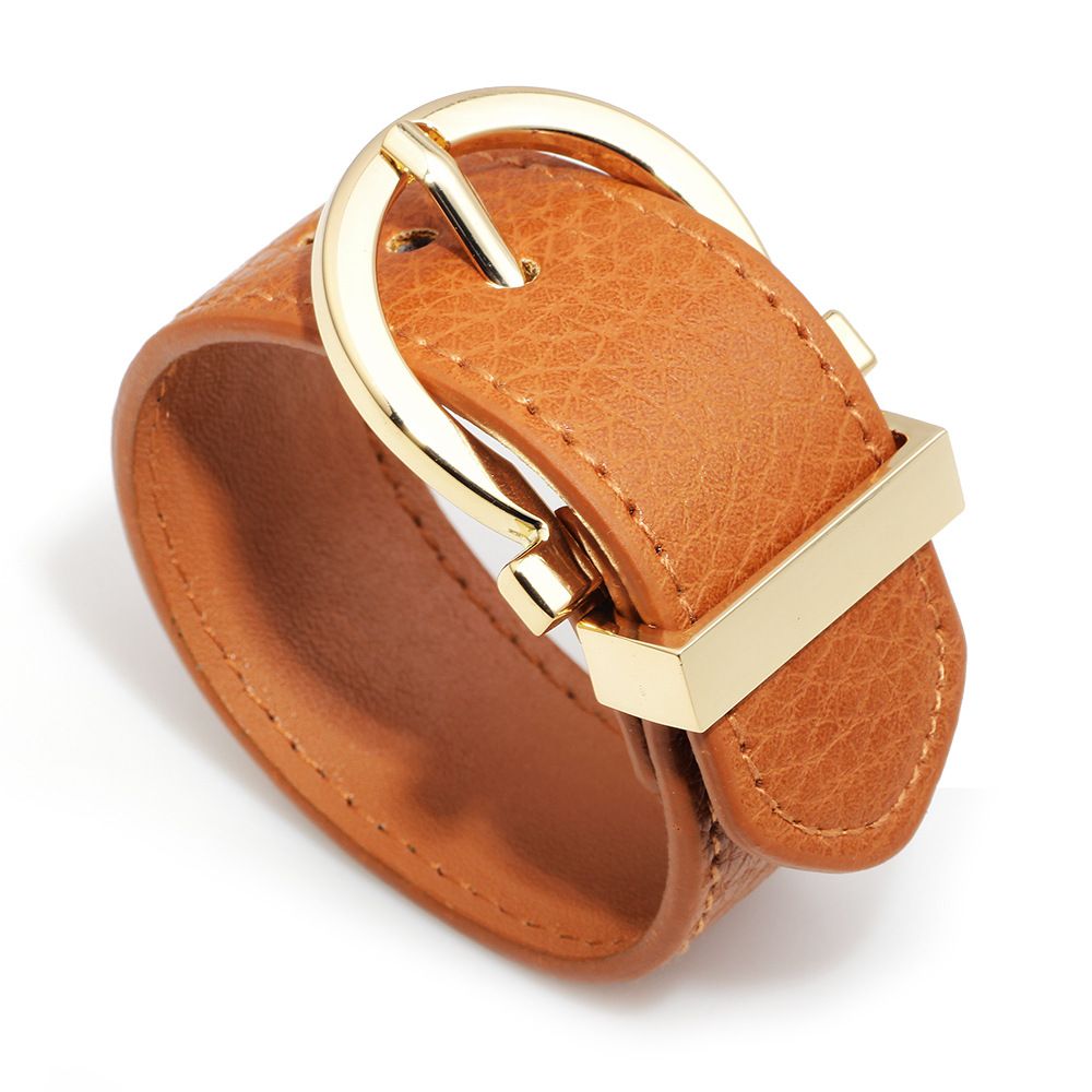 Mode einfache Damen Armband Ornament Leder Armband
